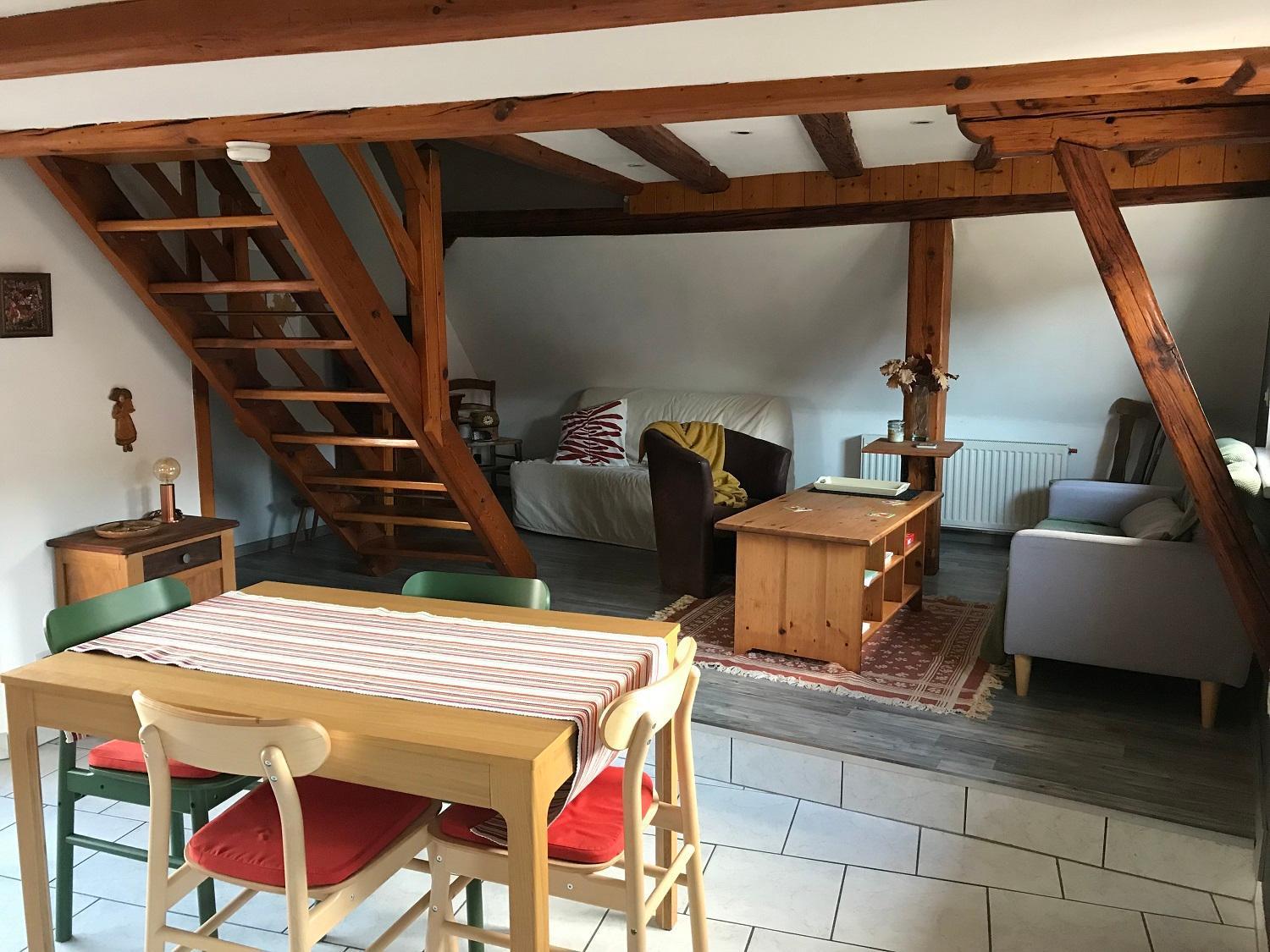 Apartmán Au-Dessus Des Toits Plein Centre Avec Vue Sur Les Vignes Barr Exteriér fotografie